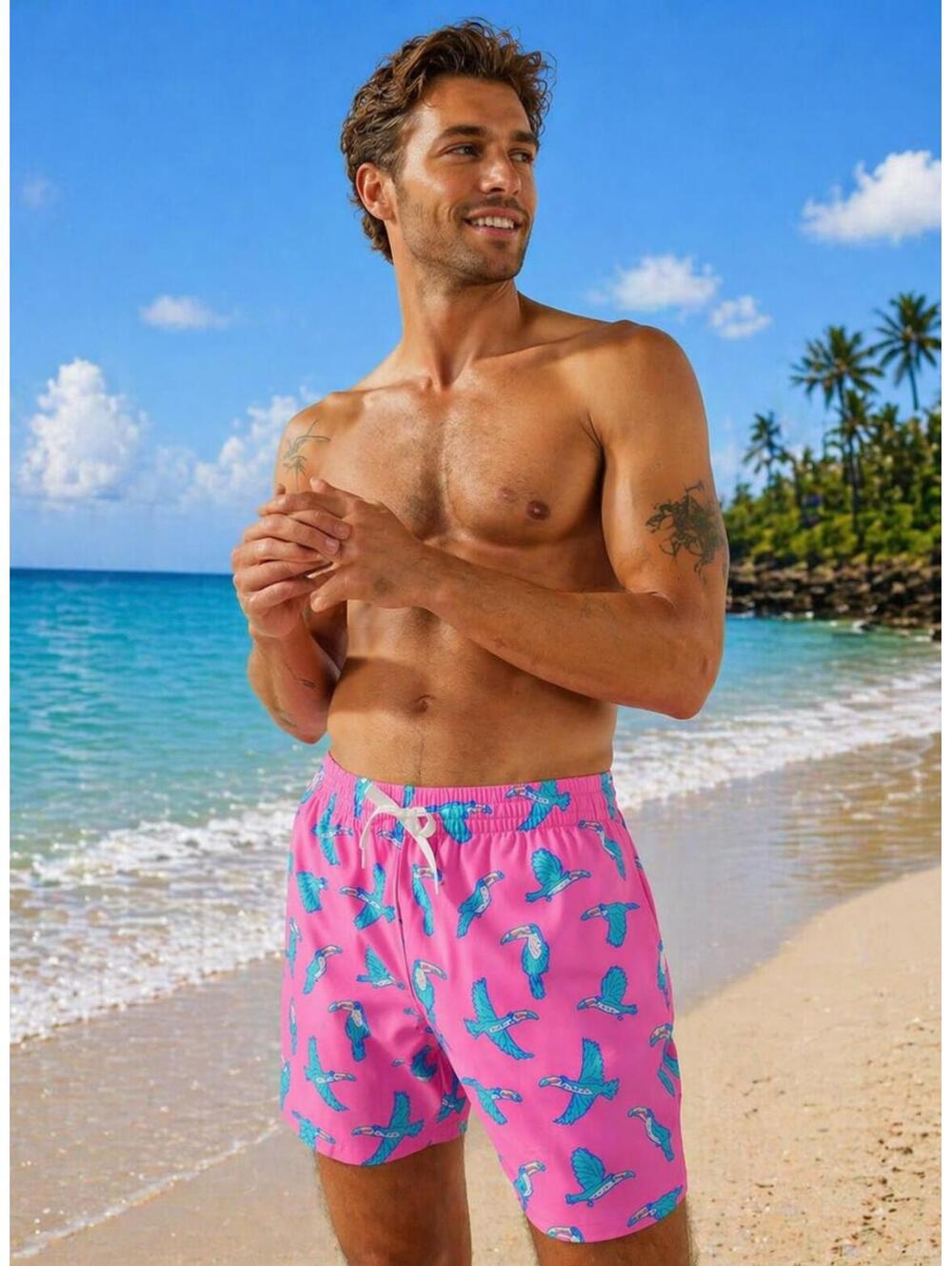 CHUBBIES SWIM TRUNKS 5.5 INSEAM [XLARGE] LIQUIDATION - Picture 2 of 2